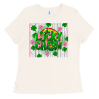Bone lucky charm st patricks day Ladies Tee - FaDigitalArtStudio