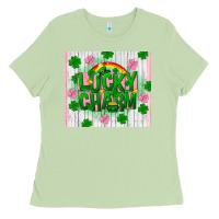 Matcha lucky charm st patricks day Ladies Tee - FaDigitalArtStudio