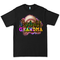 Black baseball grandma Premium Tee - OliviaCreatesArt