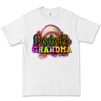 White baseball grandma Premium Tee - OliviaCreatesArt