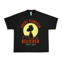 Black Peanuts, Great Pumpkin Believer Since 1966 Halloween Urban Heavy Tee - maiPhamDesign
