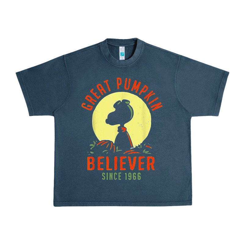 Peanuts, Great Pumpkin Believer Since 1966 Halloween Urban Heavy Tee by maiPhamDesign | Teevron