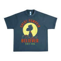 Midnight Navy Peanuts, Great Pumpkin Believer Since 1966 Halloween Urban Heavy Tee - maiPhamDesign