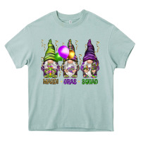 Arona Mardi Gras squad with gnomies Heavy Core Tee - HowdyJamesFarm