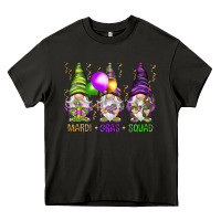 Asphalt Mardi Gras squad with gnomies Heavy Core Tee - HowdyJamesFarm
