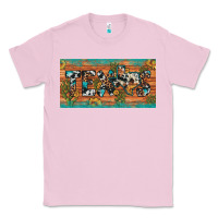 Bubblegum Pink texas sunflower cactus cowhide leopard licence plate Classic Tee - Artiststas