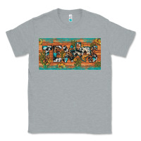 Heather Grey texas sunflower cactus cowhide leopard licence plate Classic Tee - Artiststas