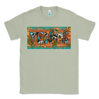 Matcha texas sunflower cactus cowhide leopard licence plate Classic Tee - Artiststas