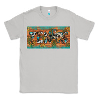 Moon Dust texas sunflower cactus cowhide leopard licence plate Classic Tee - Artiststas