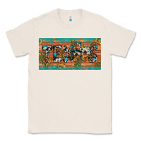 Natural texas sunflower cactus cowhide leopard licence plate Classic Tee - Artiststas