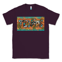 Plum texas sunflower cactus cowhide leopard licence plate Classic Tee - Artiststas