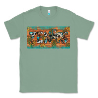 Sage texas sunflower cactus cowhide leopard licence plate Classic Tee - Artiststas