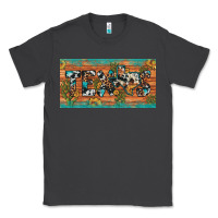 Smoke texas sunflower cactus cowhide leopard licence plate Classic Tee - Artiststas