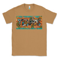 Toasted Coconut texas sunflower cactus cowhide leopard licence plate Classic Tee - Artiststas