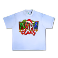 Grape Ice Christmas papa claus Urban Heavy Tee - FaDigitalArtStudio