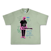 Oil Green MGK+Thing Urban Heavy Tee - maiPhamDesign