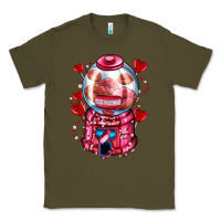 Army Green kiss  machine  olivia Classic Tee - OliviaCreatesArt