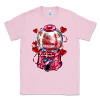 Bubblegum Pink kiss  machine  olivia Classic Tee - OliviaCreatesArt