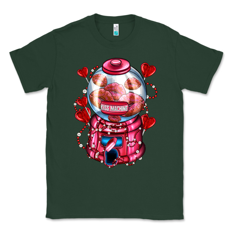 Kiss  Machine  Olivia Classic Tee by OliviaCreatesArt | Teevron