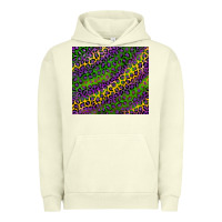 Pigment Pistachio mardi gras leopard Urban Hoodie - RanaPortraitStore