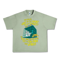Oil Green Pinky and the Brain The World Urban Heavy Tee - maiPhamDesign