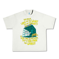 Pistachio Pinky and the Brain The World Urban Heavy Tee - maiPhamDesign