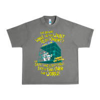 Tornado Pinky and the Brain The World Urban Heavy Tee - maiPhamDesign