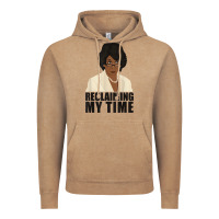 Vintage Coffee maxine reclaiming my time funny political quote t shirt Vintage Hoodie - baoMotion