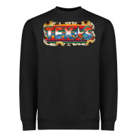 Black Texas Heavyweight Sweatshirt - JahusDesignShop