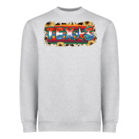 Heather Grey Texas Heavyweight Sweatshirt - JahusDesignShop