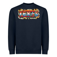 Navy Texas Heavyweight Sweatshirt - JahusDesignShop