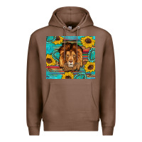 Chestnut western lion tumbler Premium Hoodie - Artiststas