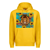 Lemon western lion tumbler Premium Hoodie - Artiststas