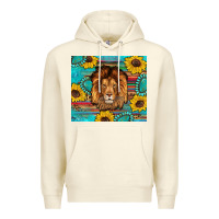 Sandshell western lion tumbler Premium Hoodie - Artiststas