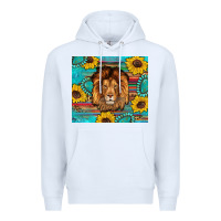 White western lion tumbler Premium Hoodie - Artiststas