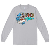 Moon Dust Summer Vibes Long Sleeve Tee - CowhideDigitalArt