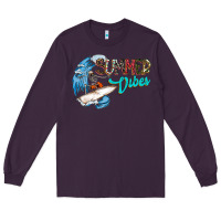 Plum Summer Vibes Long Sleeve Tee - CowhideDigitalArt