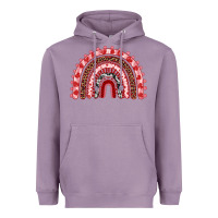 Lavender valentines day rainbow Heavyweight Hoodie - RanaPortraitStore