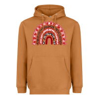 Meerkat valentines day rainbow Heavyweight Hoodie - RanaPortraitStore