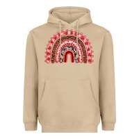 Mushroom valentines day rainbow Heavyweight Hoodie - RanaPortraitStore