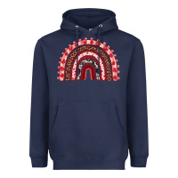 Navy valentines day rainbow Heavyweight Hoodie - RanaPortraitStore