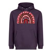 Plum valentines day rainbow Heavyweight Hoodie - RanaPortraitStore