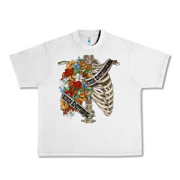 Lunar Rock kinda emotionless kinda emotional skeleton chest Urban Heavy Tee - FaDigitalArtStudio