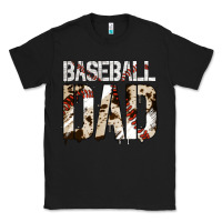 Black no background baseball dad Classic Tee - Jasminsmagicworld