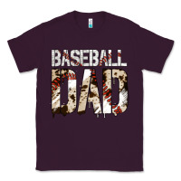 Plum no background baseball dad Classic Tee - Jasminsmagicworld