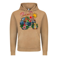 Vintage Camel summer gnomes  truck Vintage Hoodie - CowhideDigitalArt