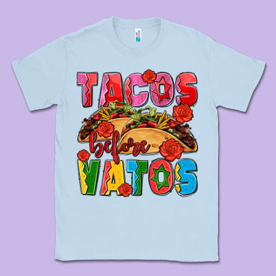 Tacos Before Vatos Olivia Classic Tee Designed By Oliviacreatesart