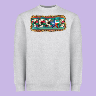 Texas Heavyweight Sweatshirt Designed By Jahusdesignshop