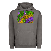 Pigment Tornado Leopard Gemstone Mardi Gras Urban Hoodie - RanaPortraitStore