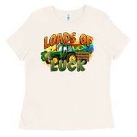 Bone Loads of luck with tractor St. Patricks Day Ladies Tee - FaDigitalArtStudio